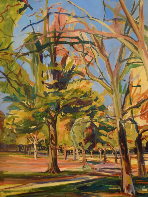 Knight's Park - Giclee Print