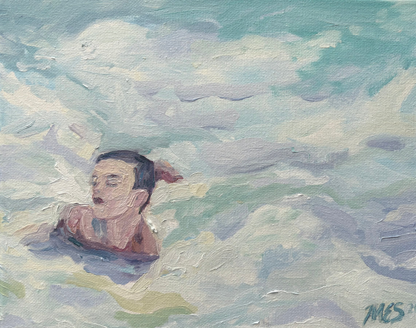 Tide & Innocence - Original Oil Painting