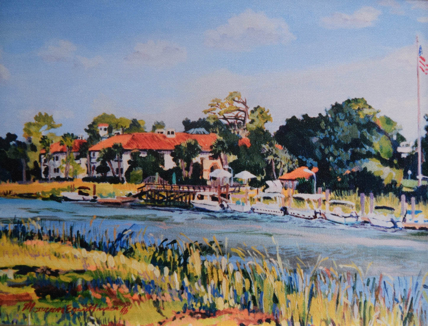 The Cloister’s Marina at Sea Island