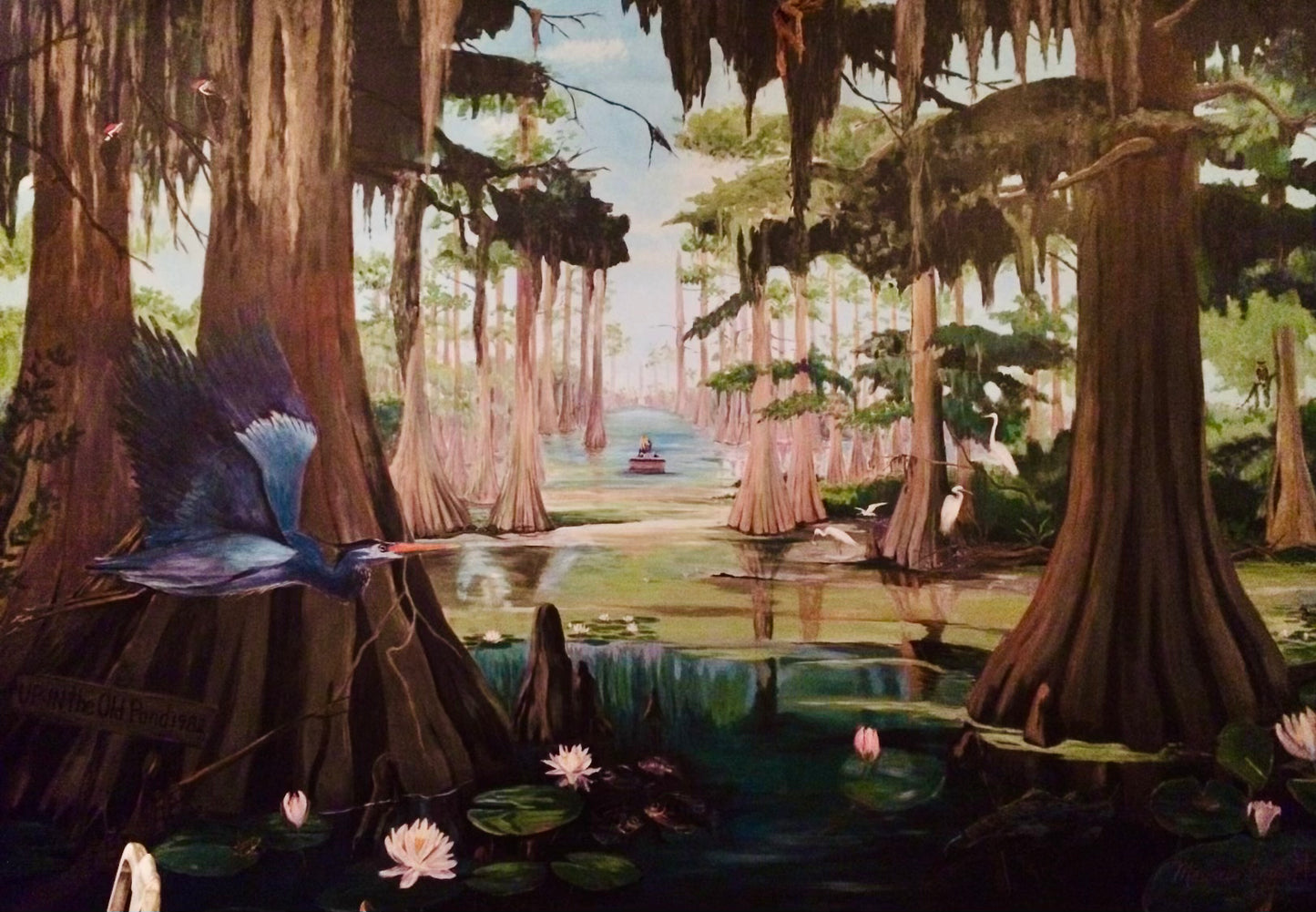 Old Pond - Commissioned Mural